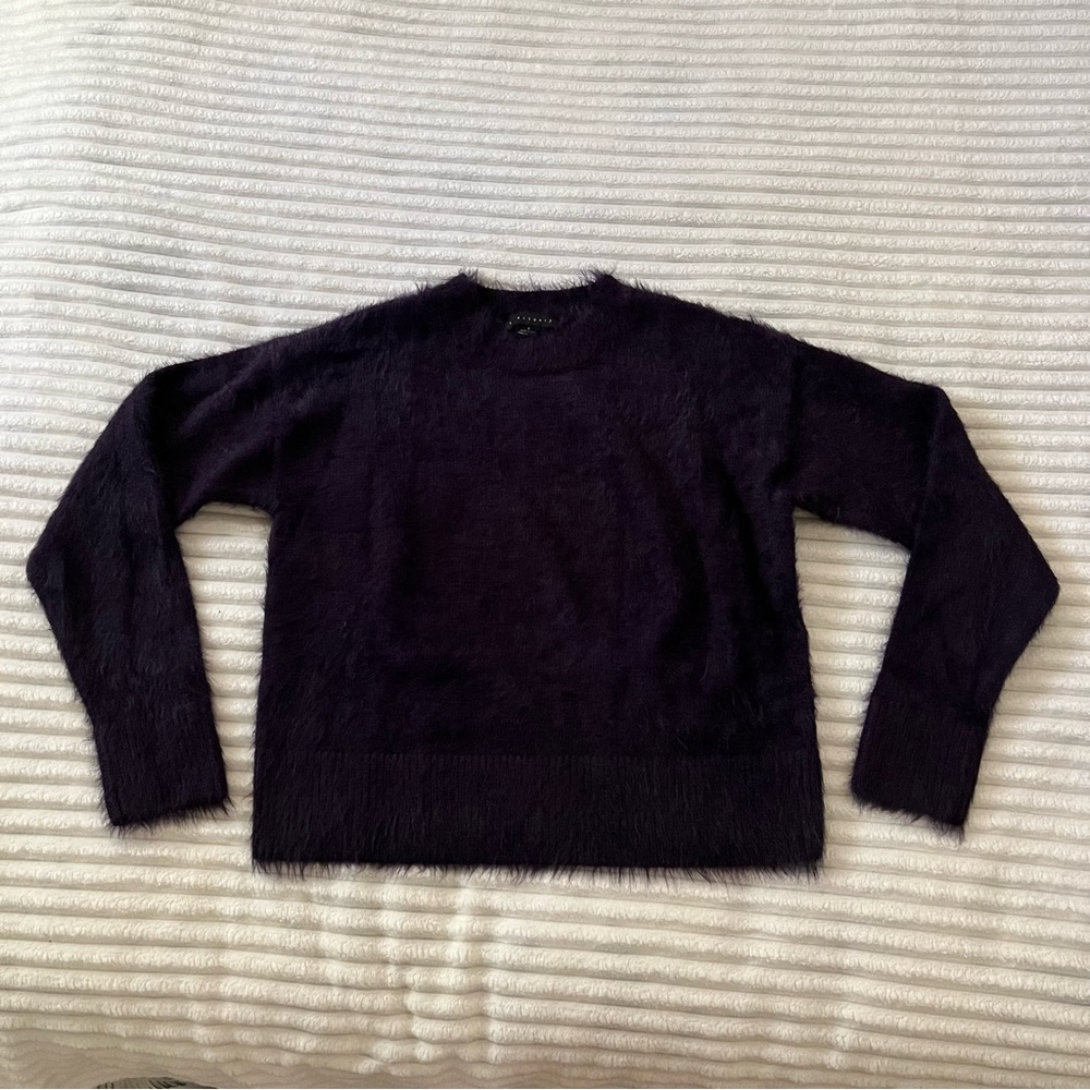 Sanctuary Purple Fuzzy Sweater